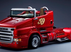 Scania Red Pearl – czyli tuning po szwedzku