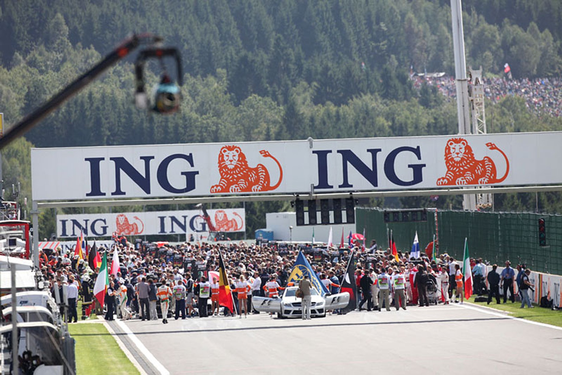 Grand Prix Europy 2009: Formuła 1 od kulis - fotogaleria Jiří Křenek