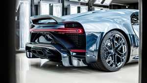 Unikalne Bugatti Chiron Profilee. Tapicerka z pasków o długości 2,5 km, 0-100 km/h w 2,3 s!