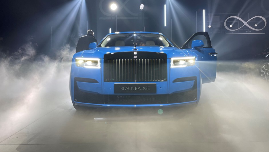 Rolls-Royce Ghost Black Badge - zdj. z polskiej premiery samochodu