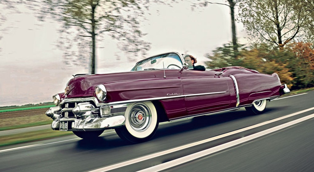 Cadillac 62 Eldorado Sport Convertible - złote cabrio