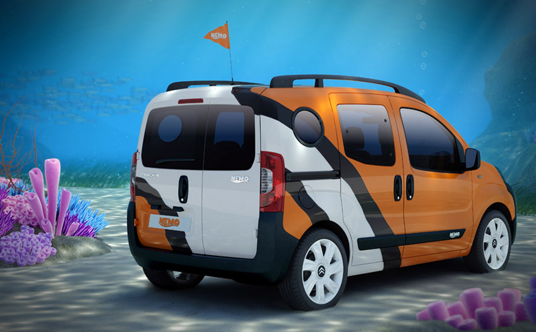 Bolonia Motor Show 2007: Citroen Nemo Concetto - zwinna miejska rybka