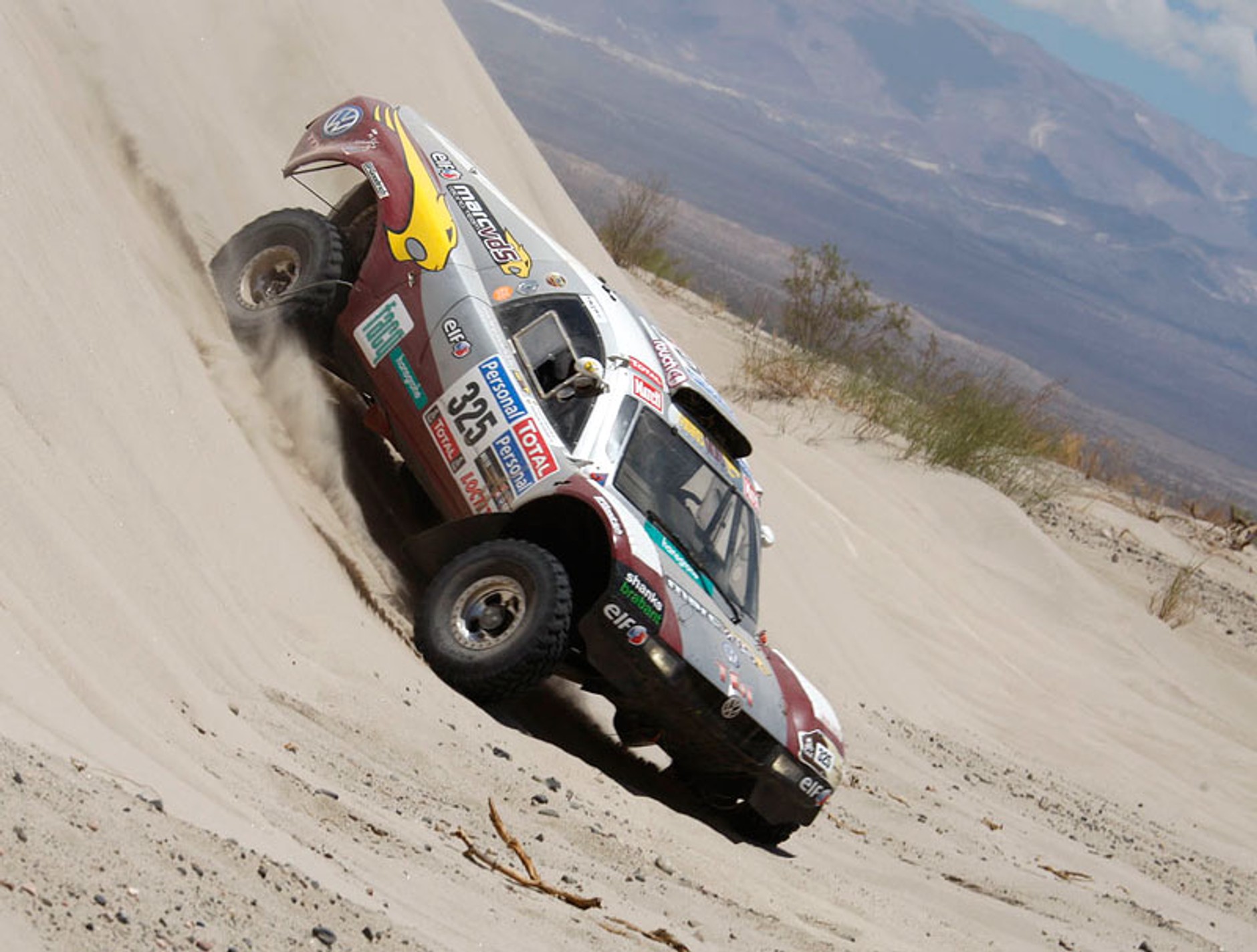 Rajd Dakar 2010: Przygoński 8. (8. etap na żywo, klasyfikacja, foto - Willy Weyens)