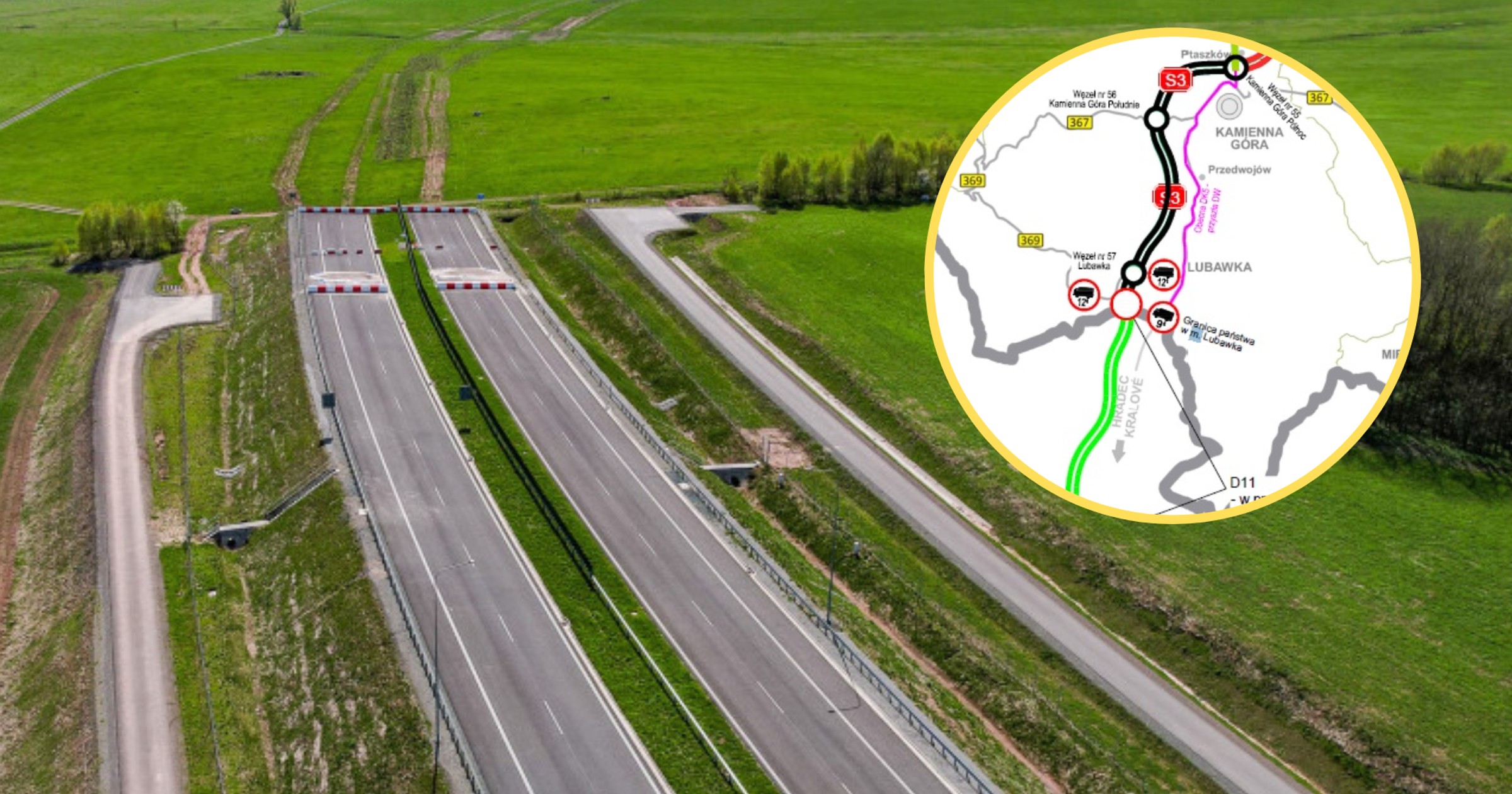 Sąsiedzi zazdroszczą nam dróg. Ta autostrada kończy się w czeskim szczerym polu
