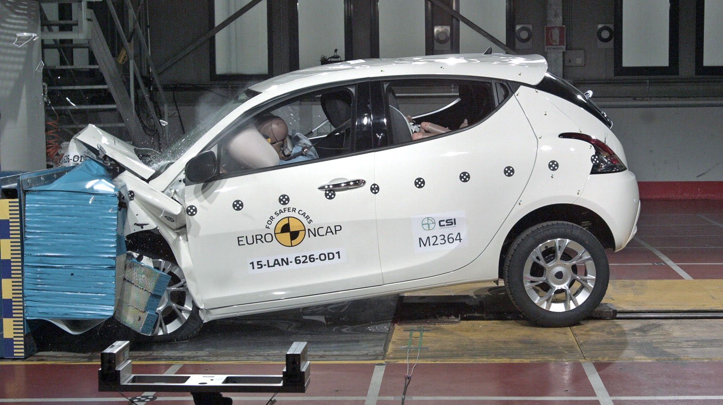 EuroNCAP: Lancia Ypsilon niebezpieczna i łatwopalna