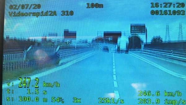 247 km/h na obwodnicy Szczecinka