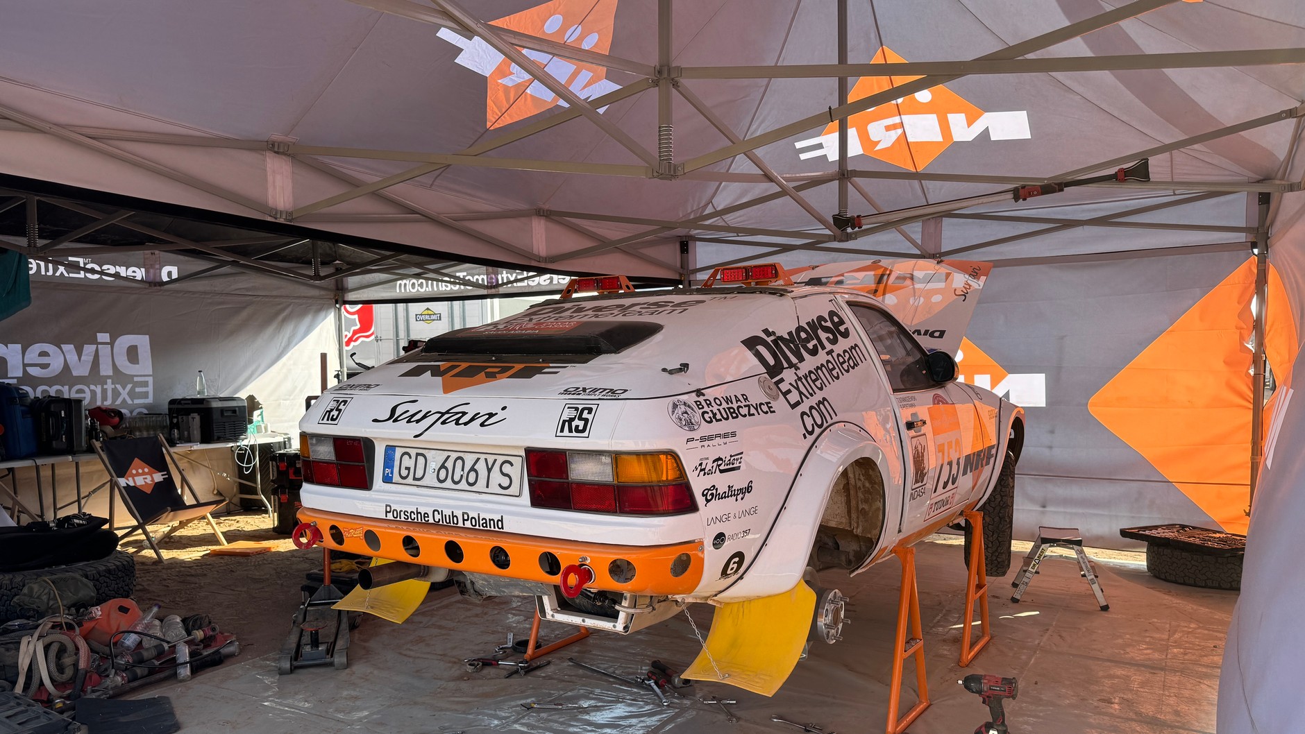 Biwak Rajdu Dakar 2025