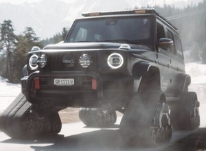Mercedes Klasy G kolejny raz zmodyfikowany. Zrobili z niego nietypowy pojazd