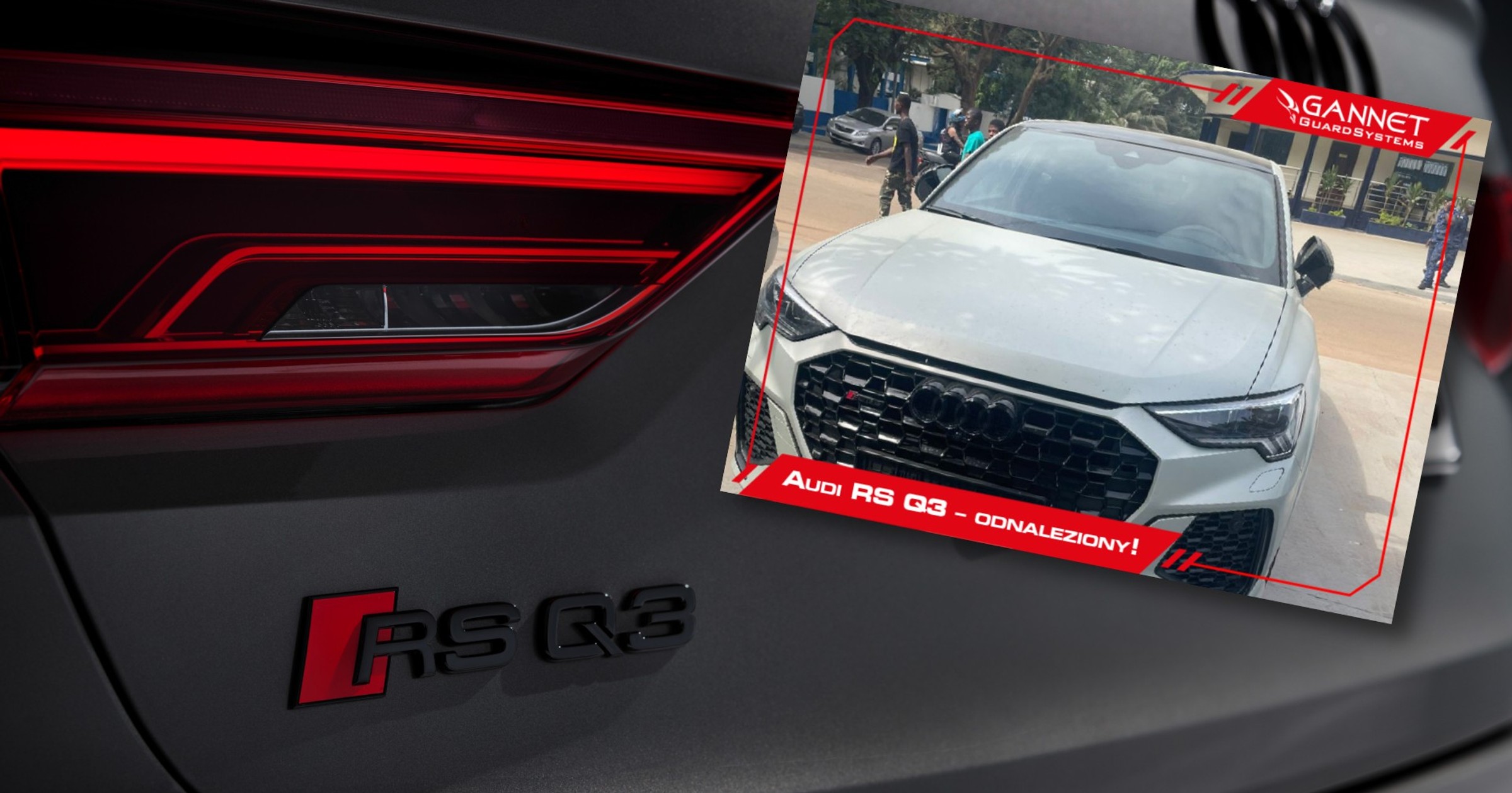 Odnaleznone Audi RSQ3