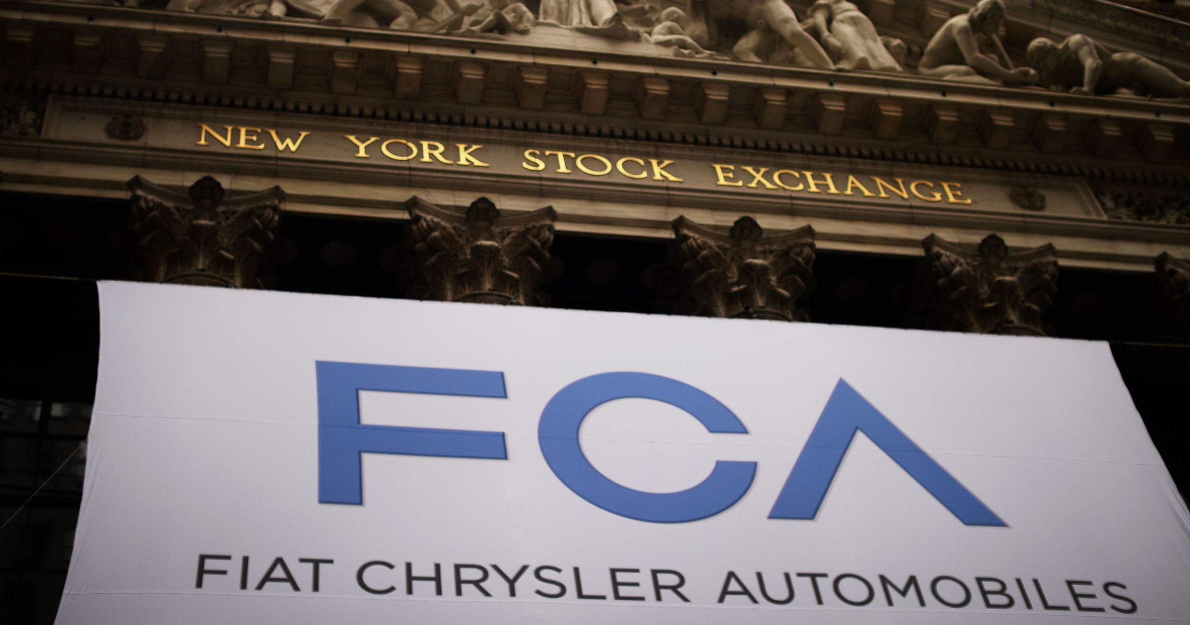 US-ECONOMY-STOCK-FIAT CHRYSLER