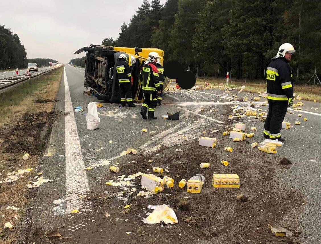 Autostrada A4 cała w majonezie
