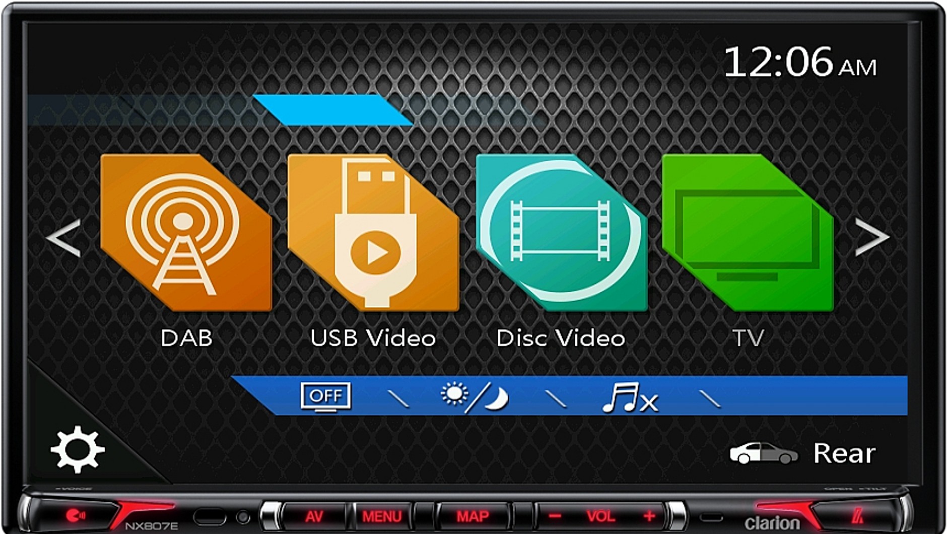 Clarion NX807E