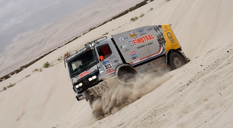 Rajd Dakar 2010: Przygoński 8. (8. etap na żywo, klasyfikacja, foto - Willy Weyens)