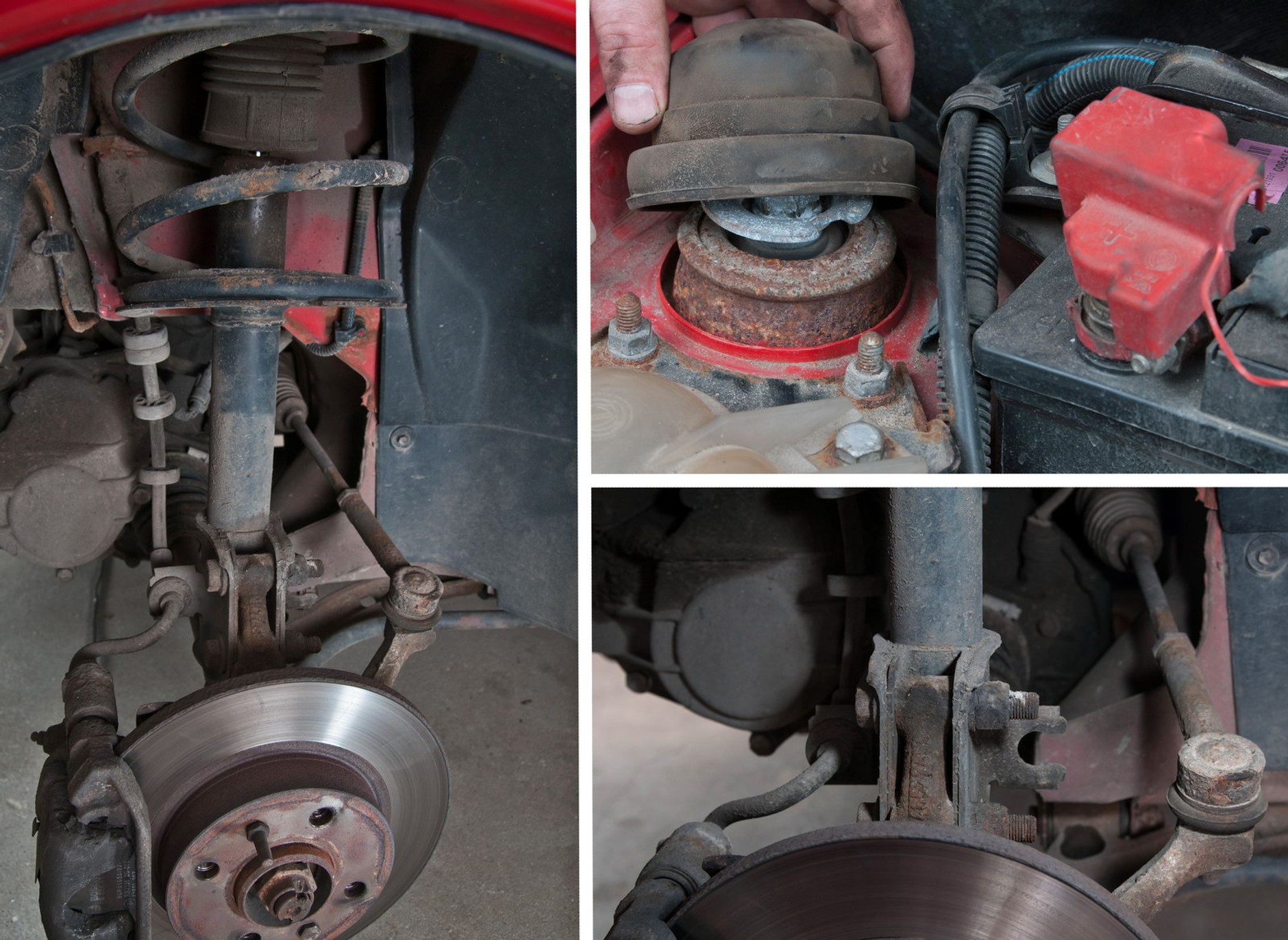 Wymiana elementów zawieszenia