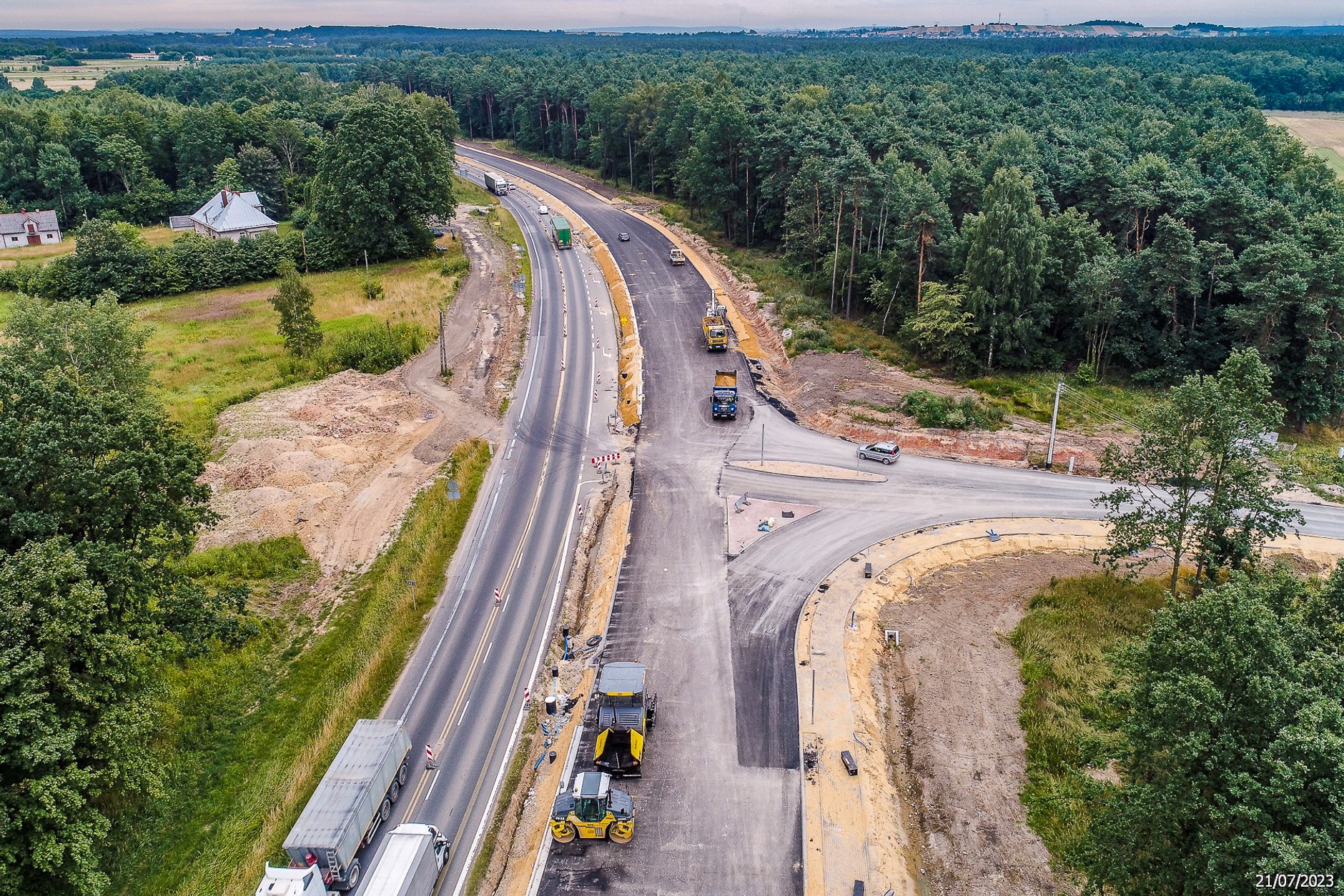Przebudowa DK91 Markowice – Brudzowice