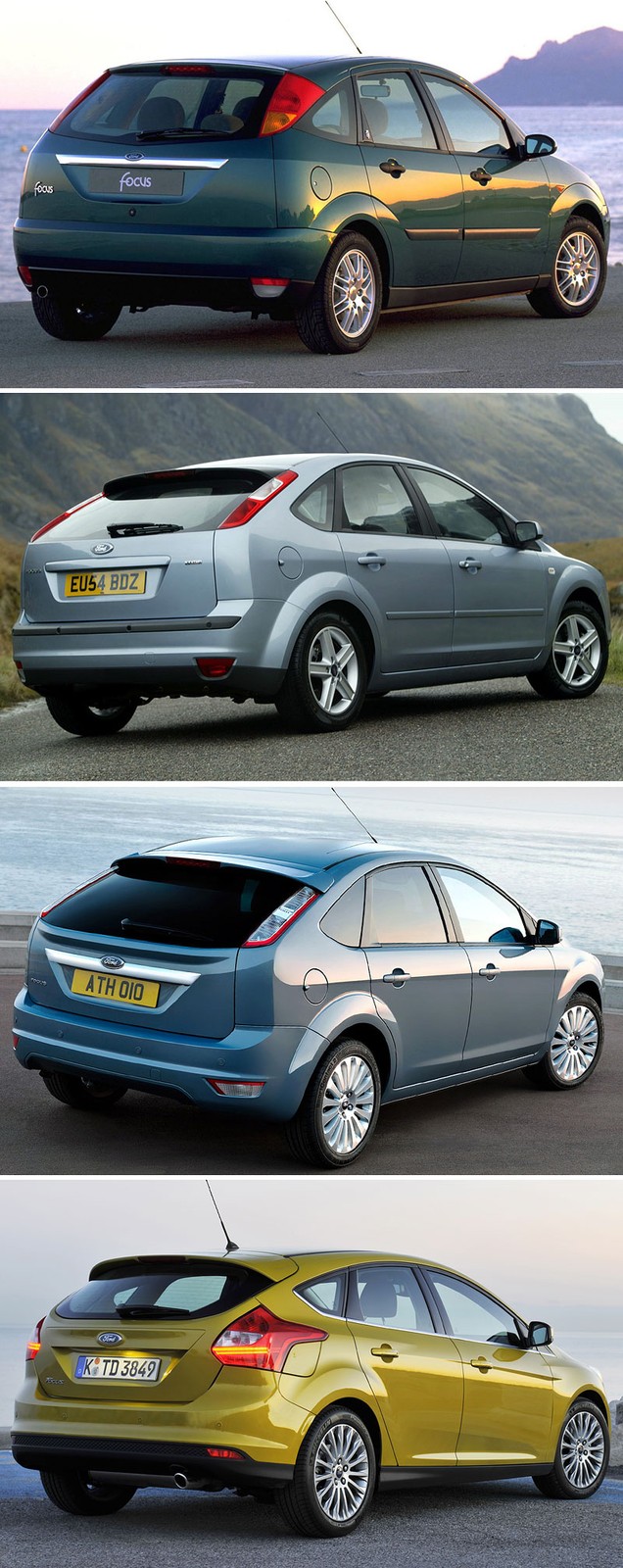 Ford Focus – porównanie generacji