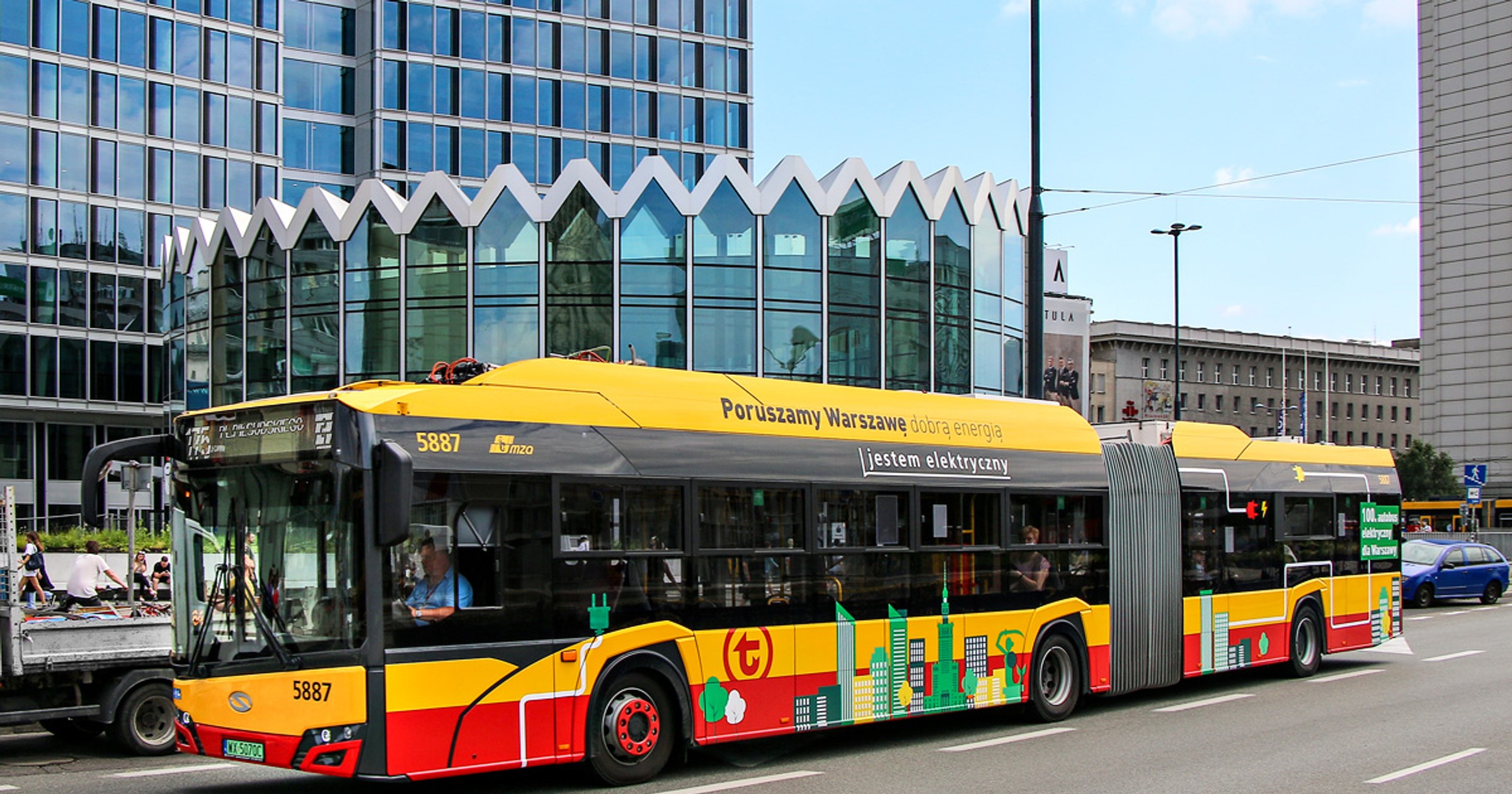 ZTM Warszawa: elektryczny autobus Solaris Urbino Electric 18