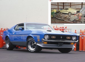 Ford Mustang Boss 351 – 46 lat przestał w stodole, a teraz ma szansę wrócić do formy