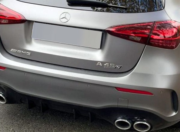 Leasingowany w Polsce sportowy Mercedes odnalazł się we Francji