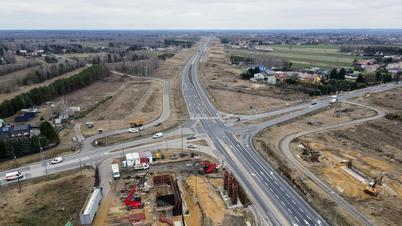 S19 między Lubartowem i Lublinem