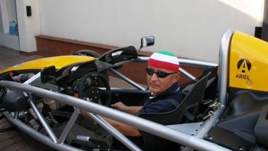 Jerzy Dziewulski w Arielu Atom