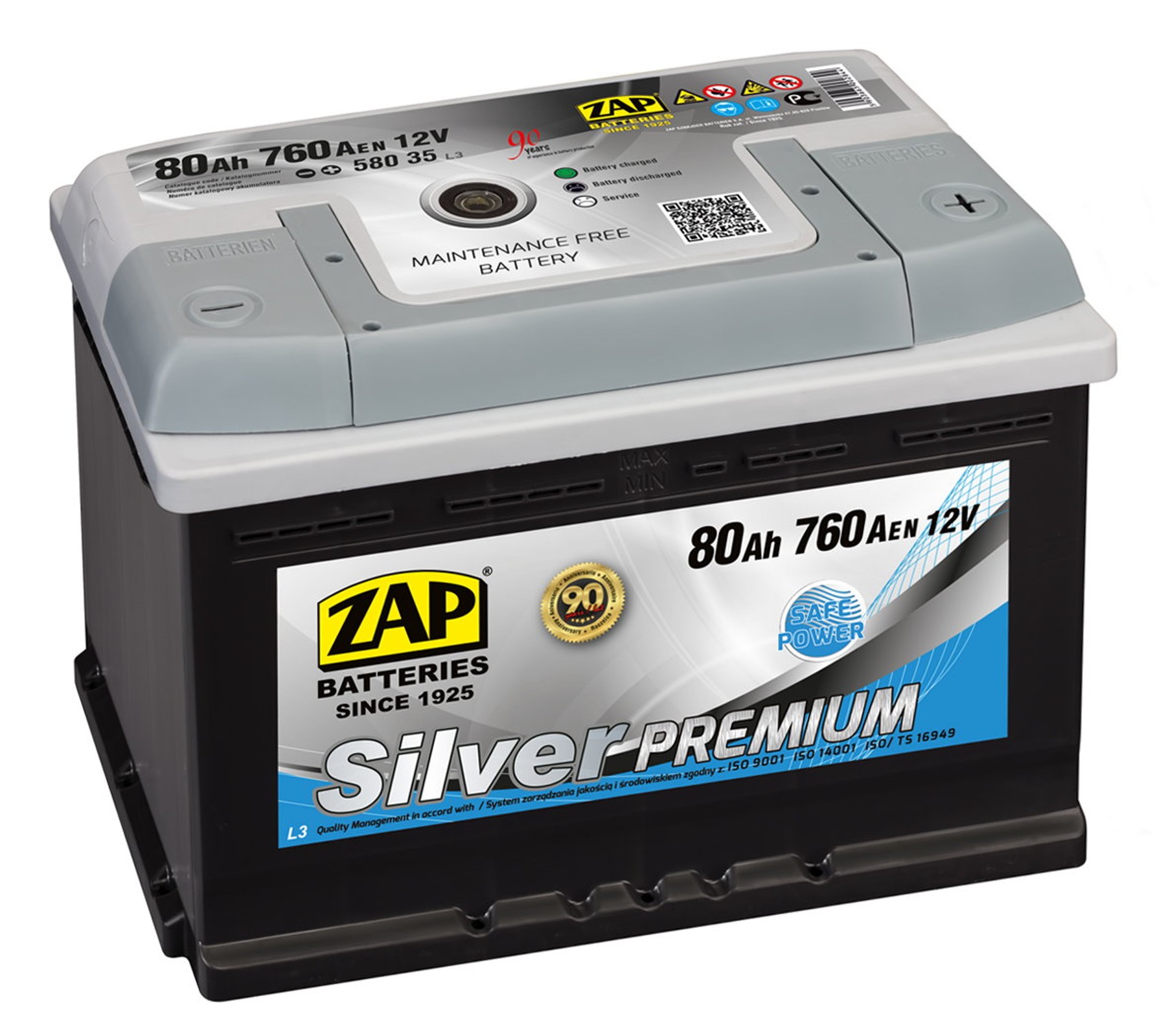 Akumulatory z ZAP Sznajder Batterien