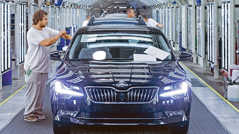 Skoda Superb - produkcja w Kvasinach
