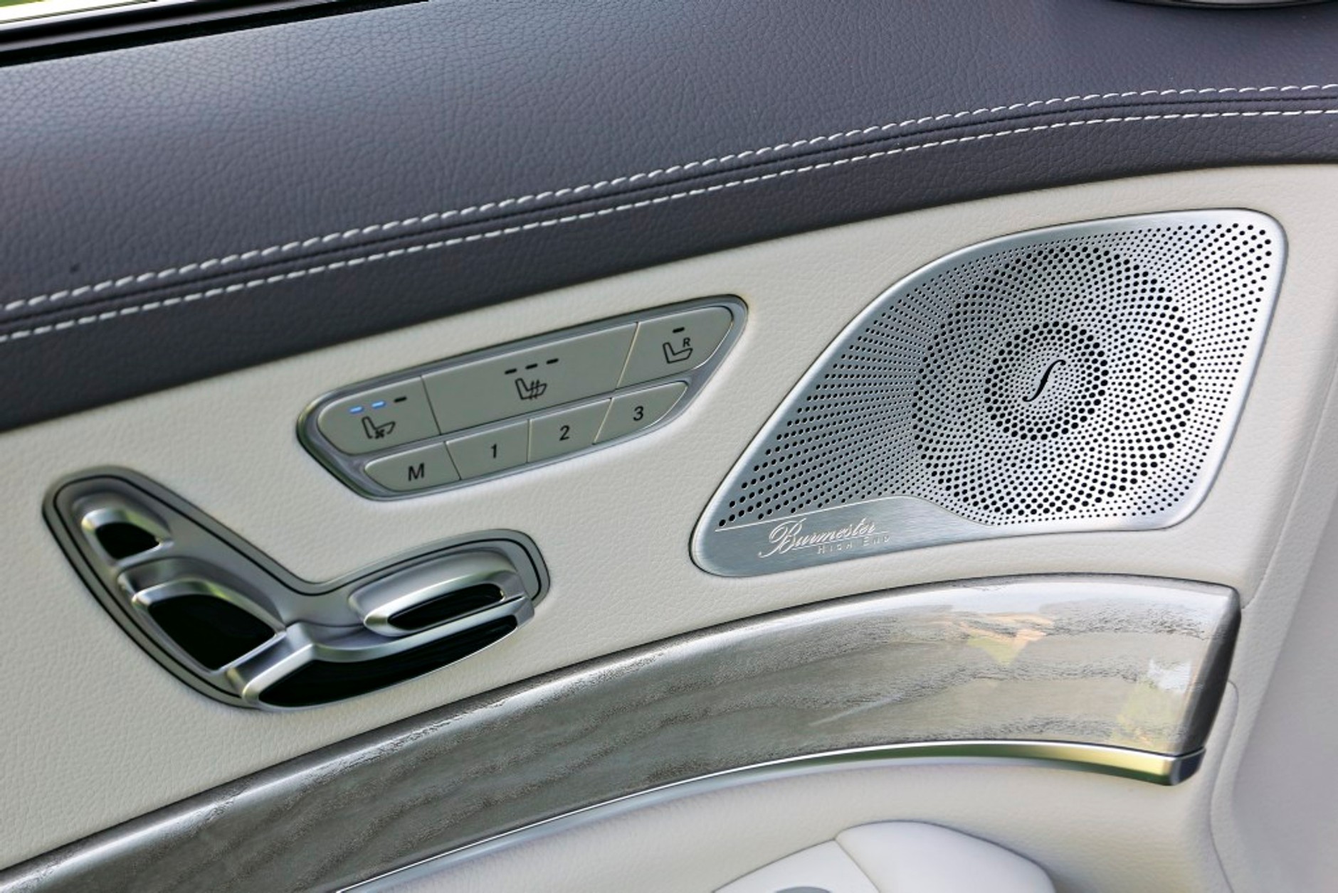 Mercedes klasy S sterowanie fotela