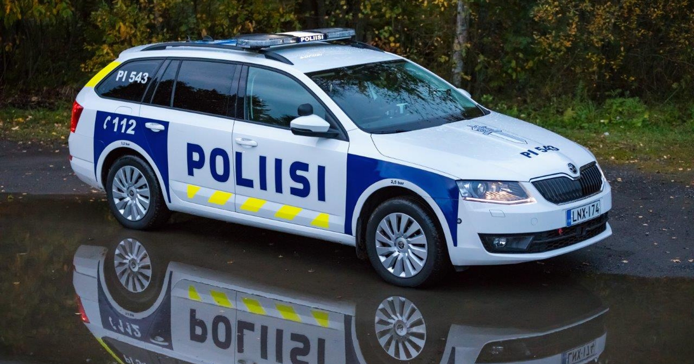 Radiowóz Skoda - Finlandia