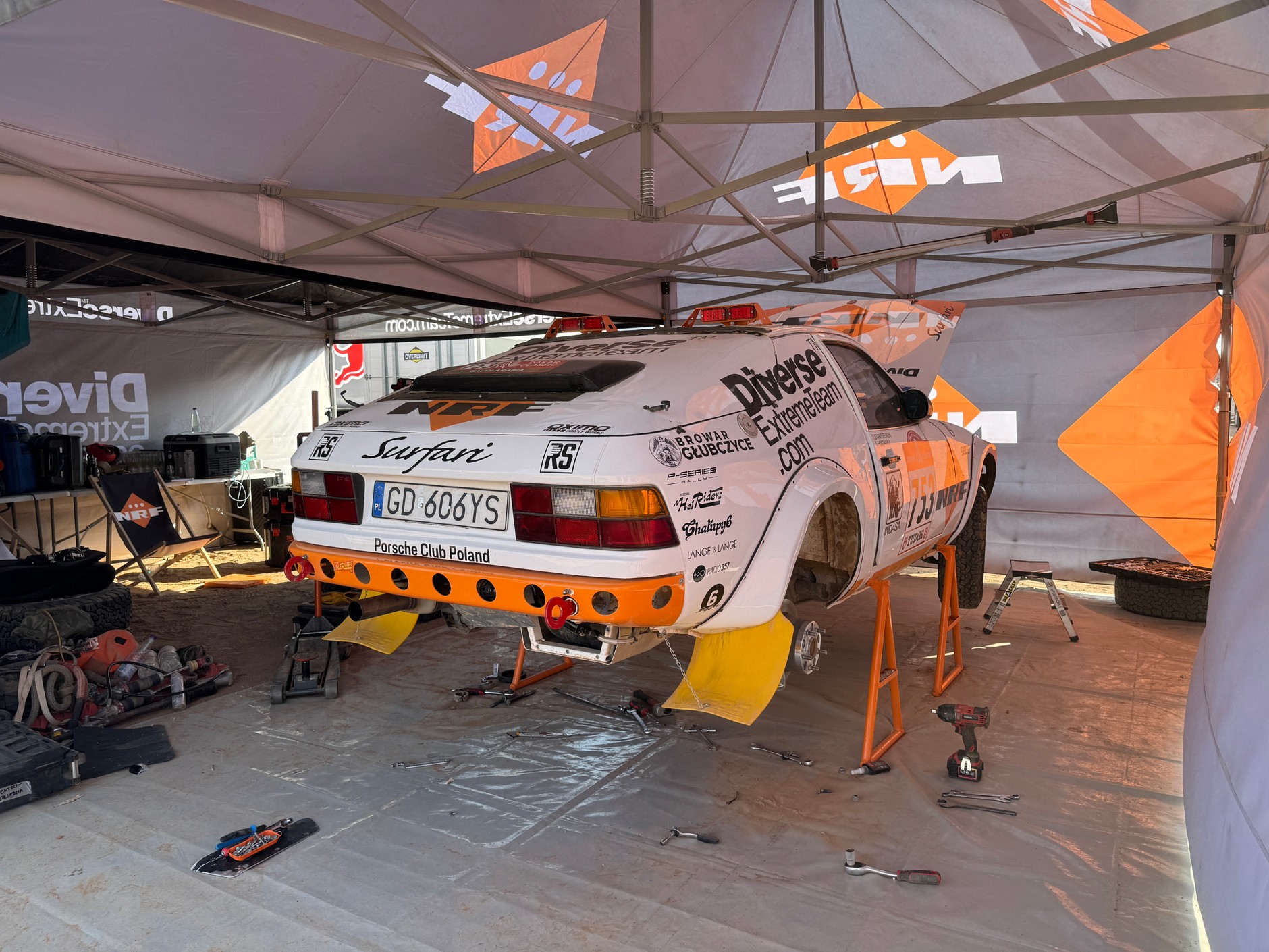 Biwak Rajdu Dakar 2025