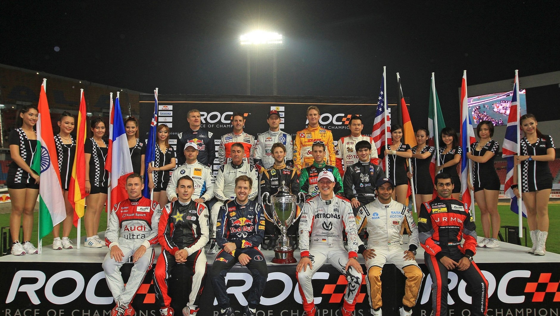 Grosjean zwycięzcą Race of Champions 2012