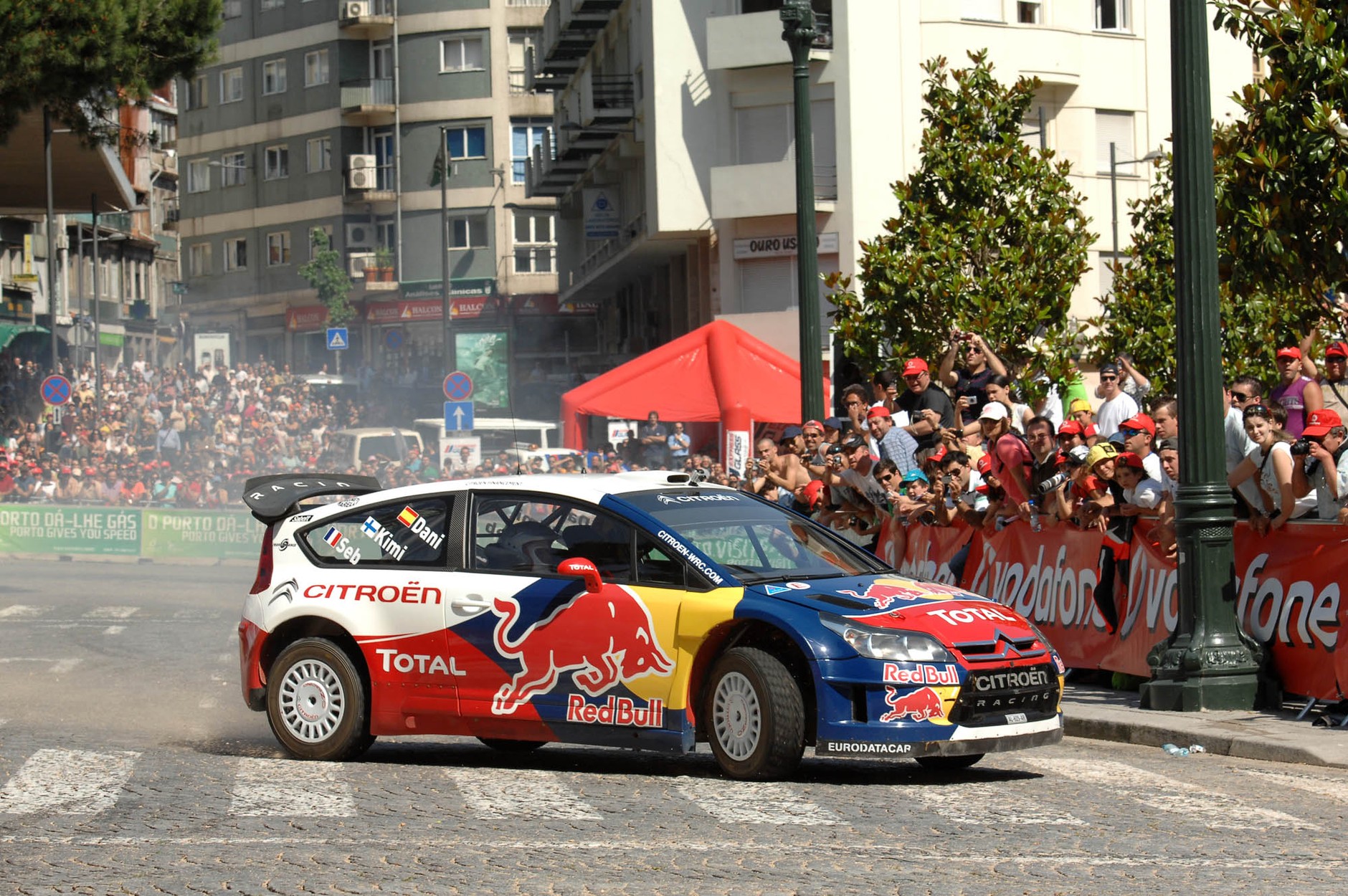 Show mistrzów przed Rajdem Portugalii 2010