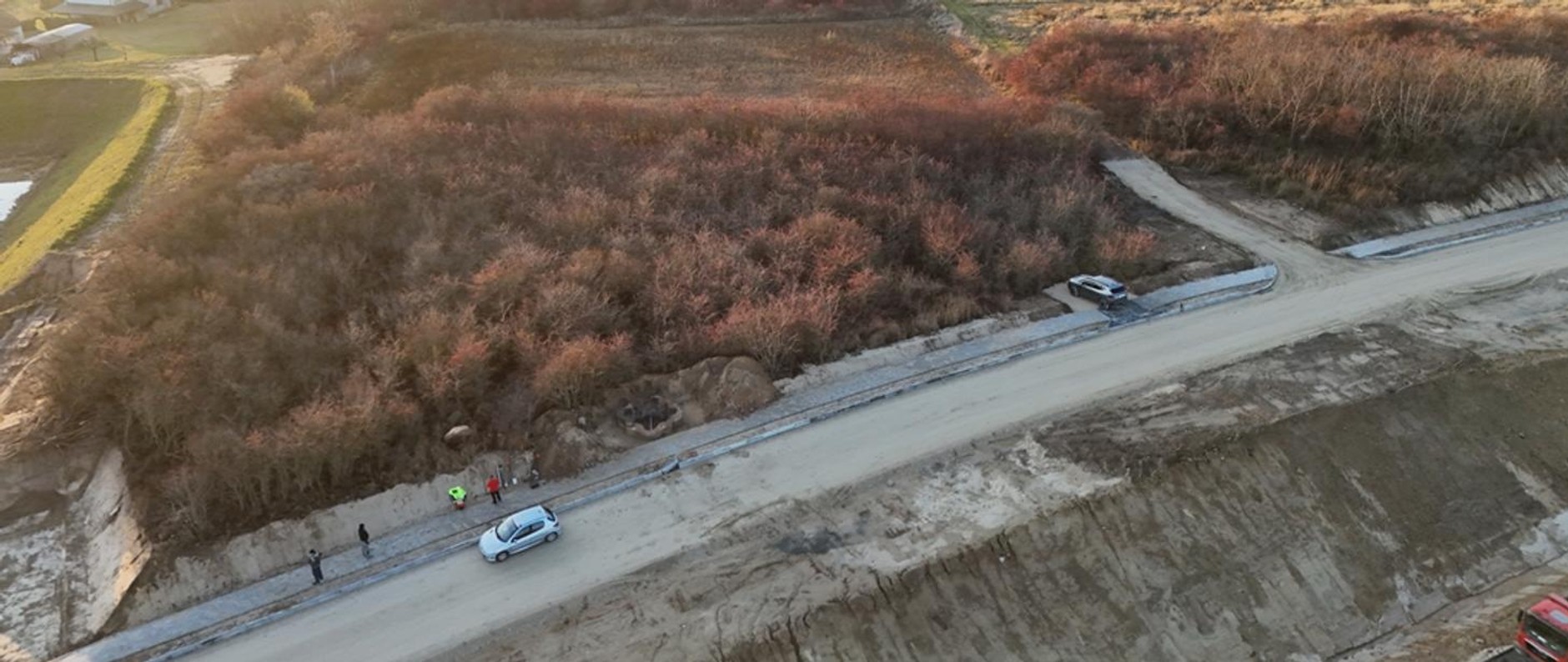 Nietypowe znalezisko na budowie drogi S7