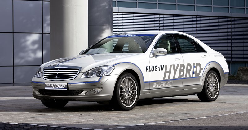 IAA Frankfurt 2009: Mercedes - superoszczędny Vision S 500 plug-in HYBRID