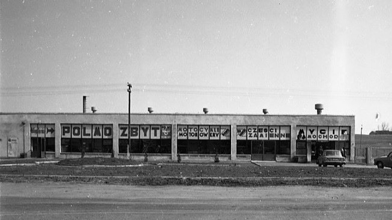 Polmozbyt w Suwałkach; 1975 r.