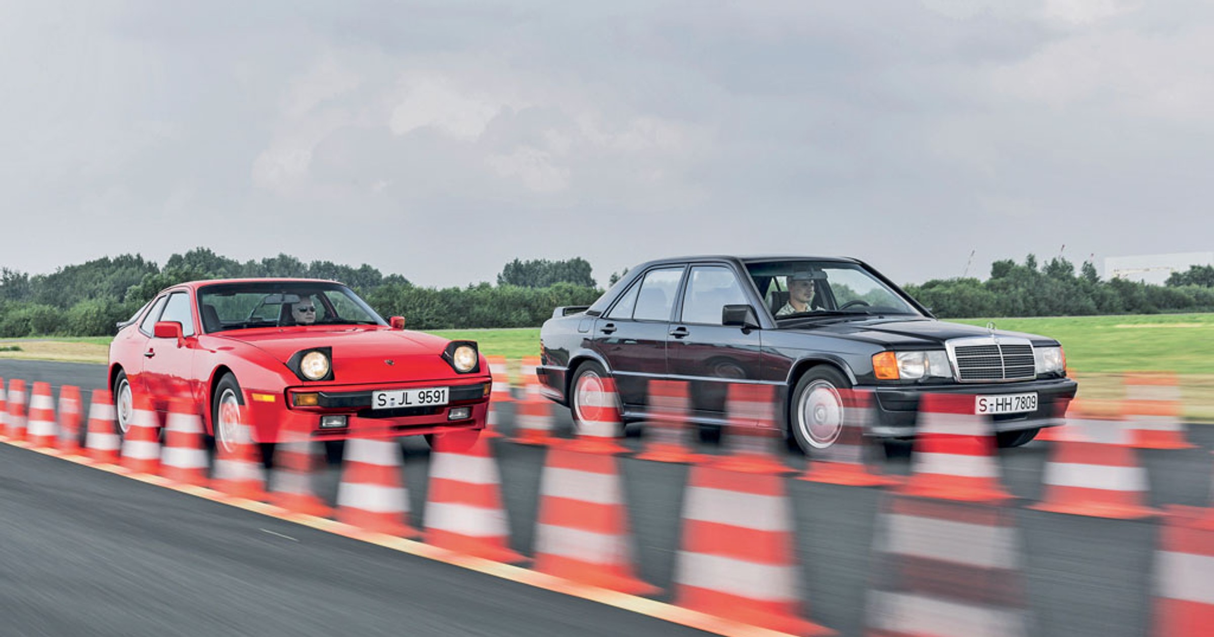 Mercedes 190 E 2.3-16 kontra Porsche 944 S - rewolucja przeciw ewolucji