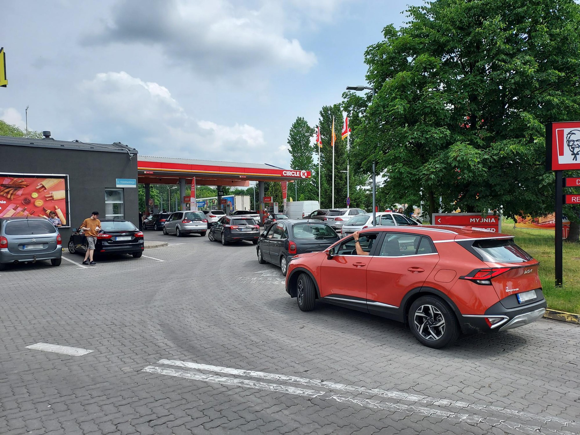 Ruch w czasie promocji na stacjach Circle K w Częstochowie