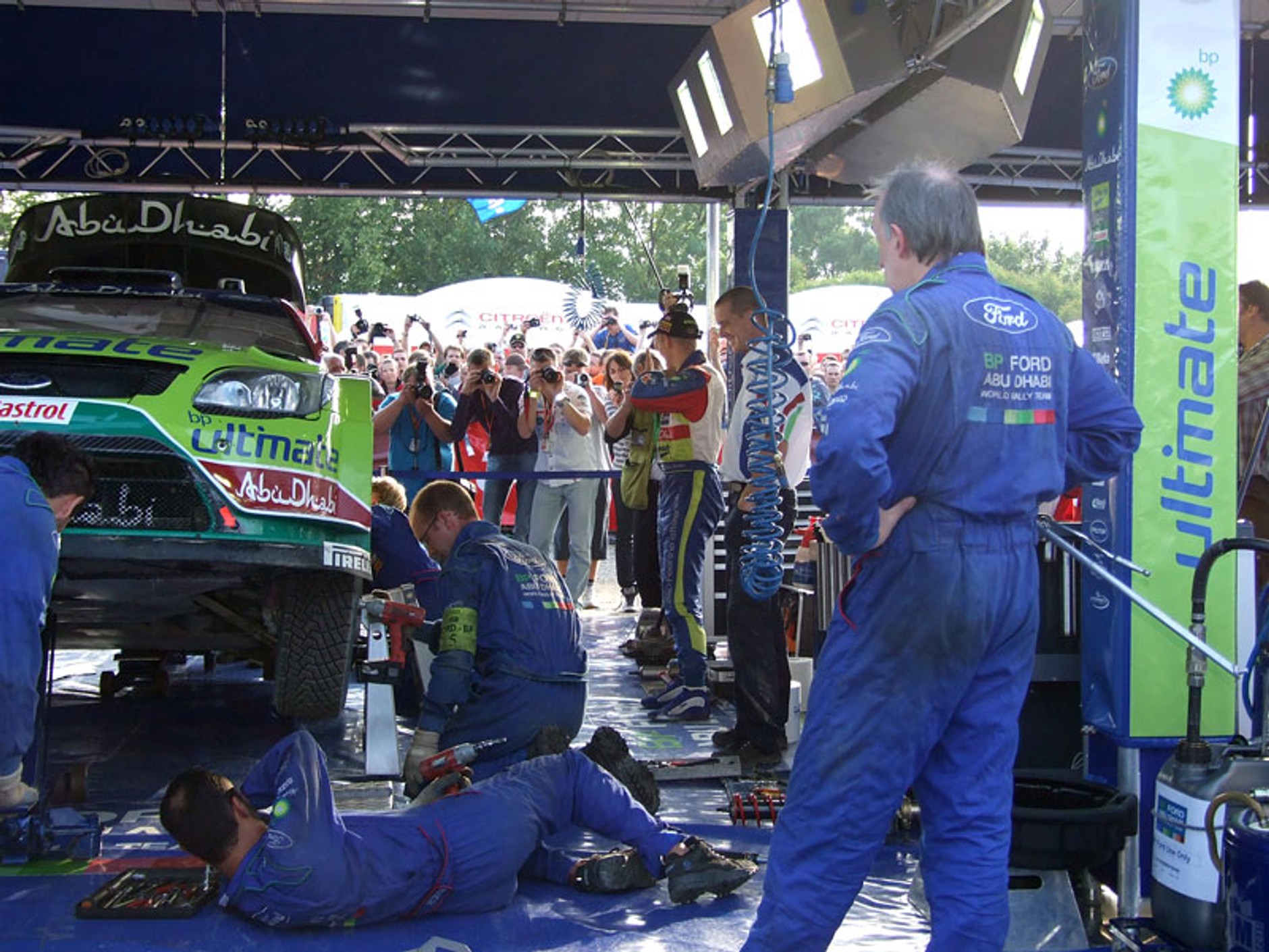 Rajd Polski 2009: tak wyglądały kulisy... (fotogaleria Marcin Karaczun)