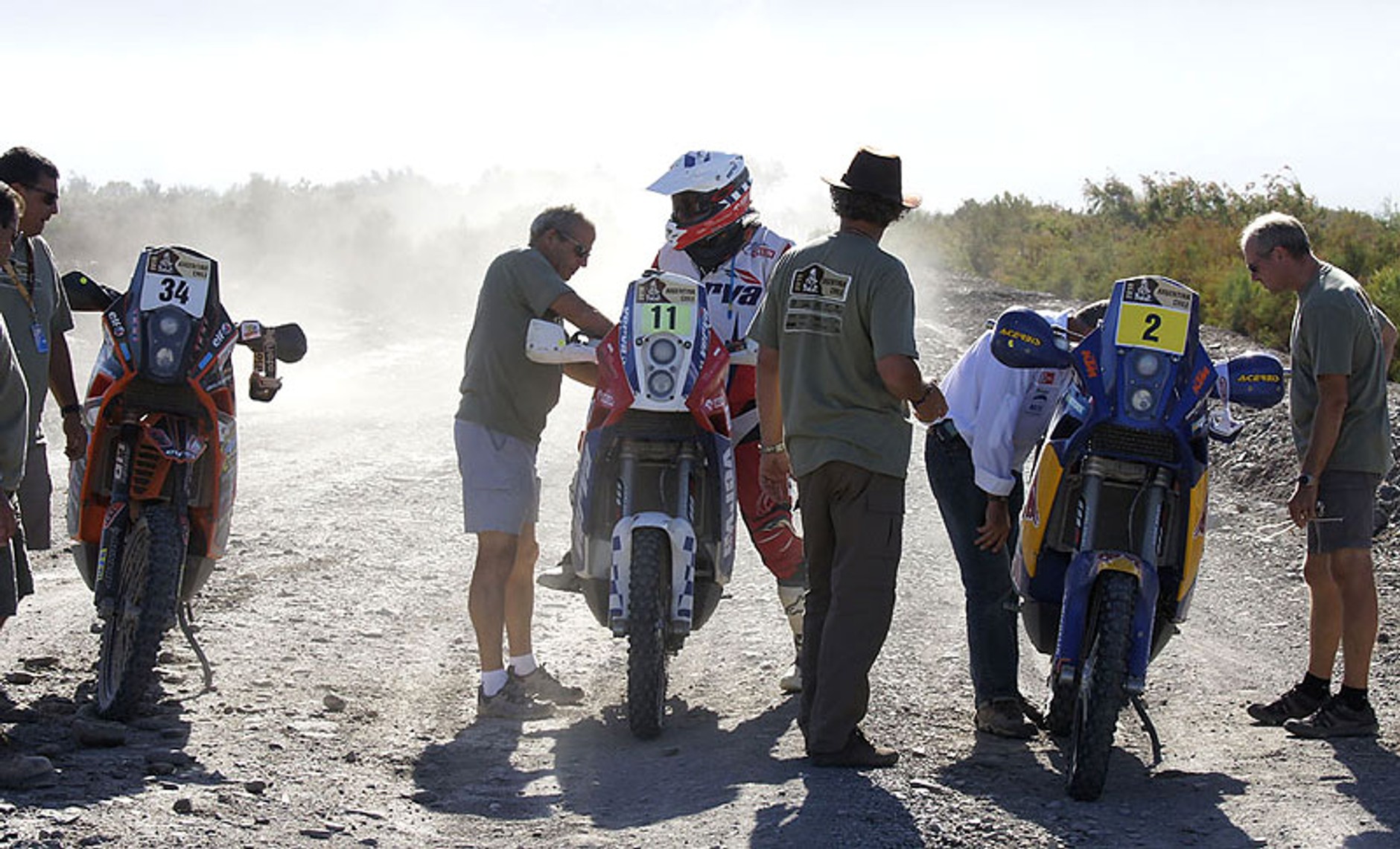 Rajd Dakar 2010: Przygoński - 7, Sonik traci (13. etap na żywo, wyniki, foto)