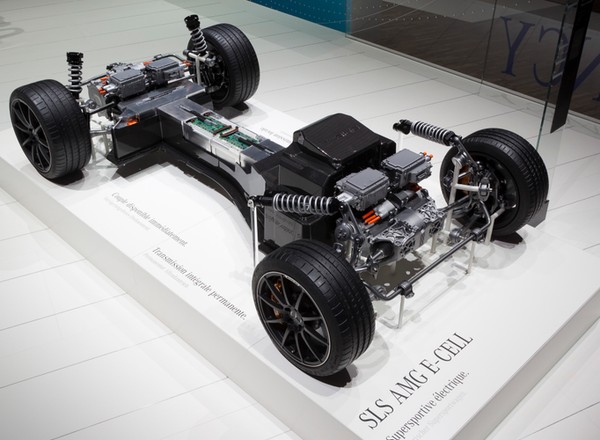 Mercedes SLS AMG E-Cell: elektryczny supersamochód