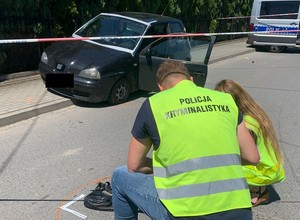 Zatankował i odjechał bez płacenia. Policjanci ruszyli w pościg. Padły strzały