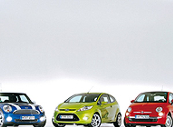 Nowy Ford Fiesta na tle konkurencji - porównanie z Fiatem 500 i Mini Cooperem