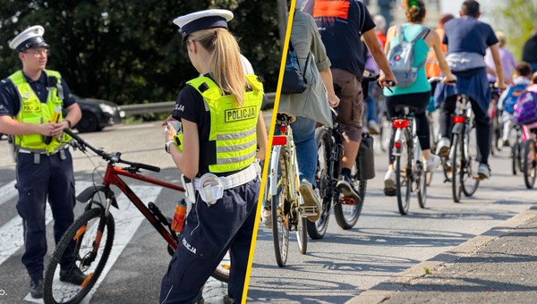 Rowerzyści. Czy można jechać na rowerze obok siebie?