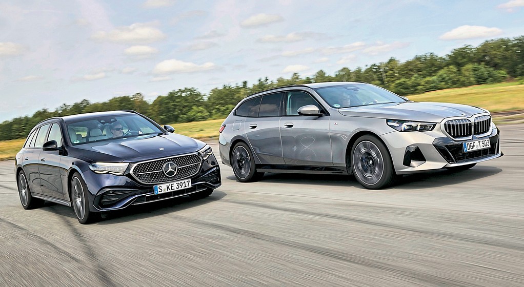 Super oszczędne rodzinne kombi: Mercedes i BMW