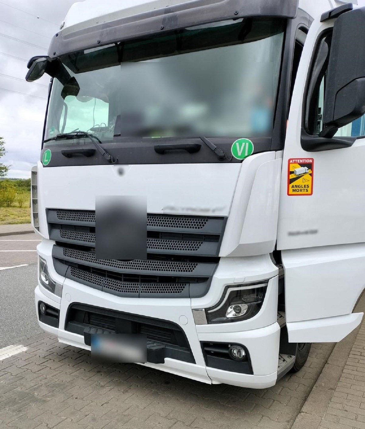 Ciągnik siodłowy słowackiego przewoźnika