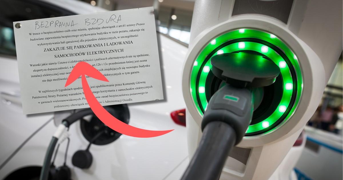 Zakaz parkowania elektryków pojawił się w bloku. Co mówią przepisy?