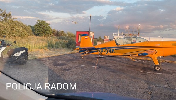Pod Radomiem skuter uderzył w samolot. Straty mogą iść w setki tysięcy złotych