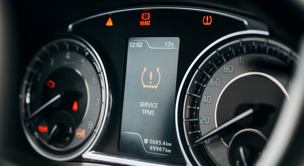 Kontrolka ciśnienia opon