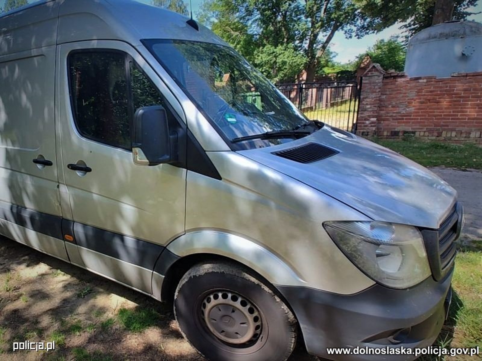 Mercedes został skradziony w Niemczech
