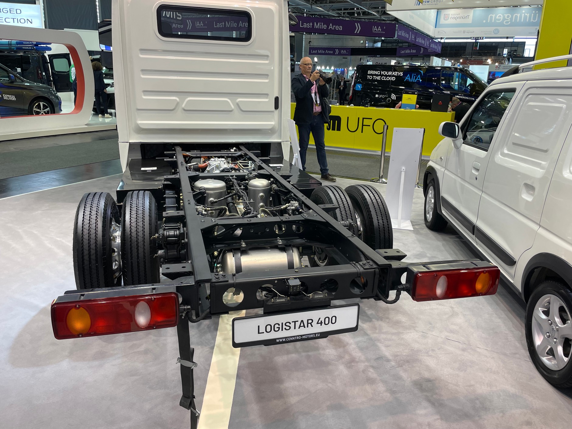 To jednak amerykańskie "elektryki" Cenntro.